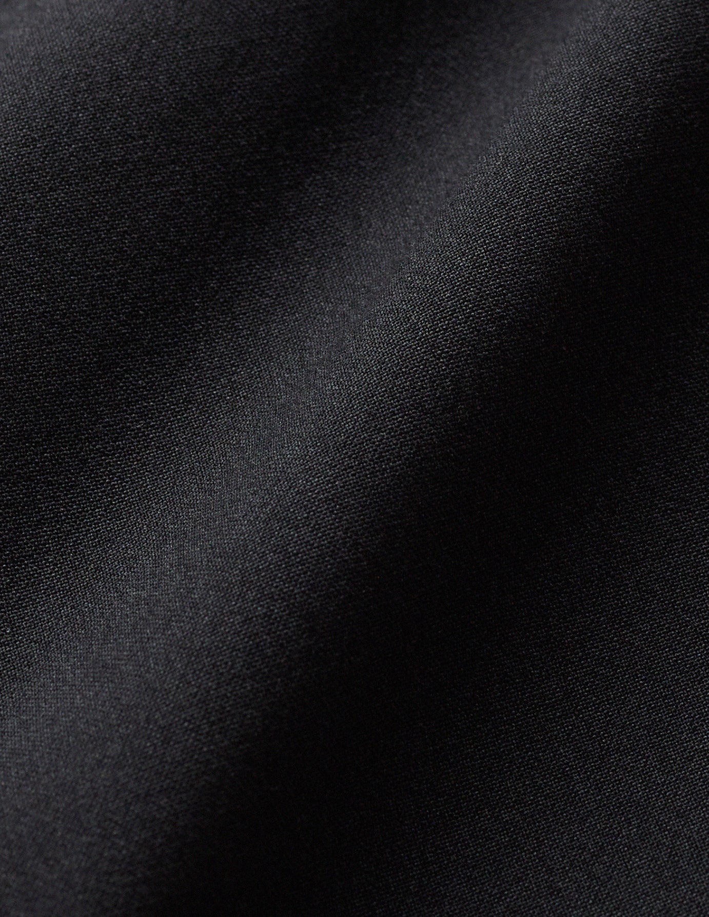 Tech Linen Elastic Pants Black